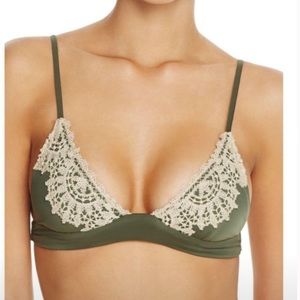 Blue life baiting suit top